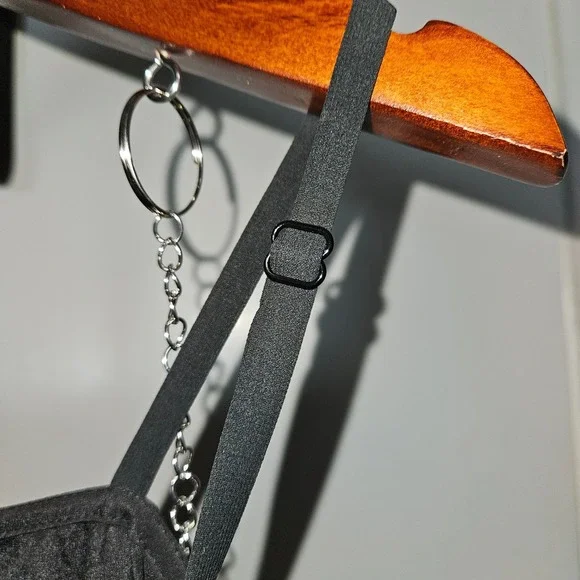 LOFT Womens Black Tiered Ruffle Dress Size 12 Sleeveless Holiday Cocktail LBD - Picture 4 of 6